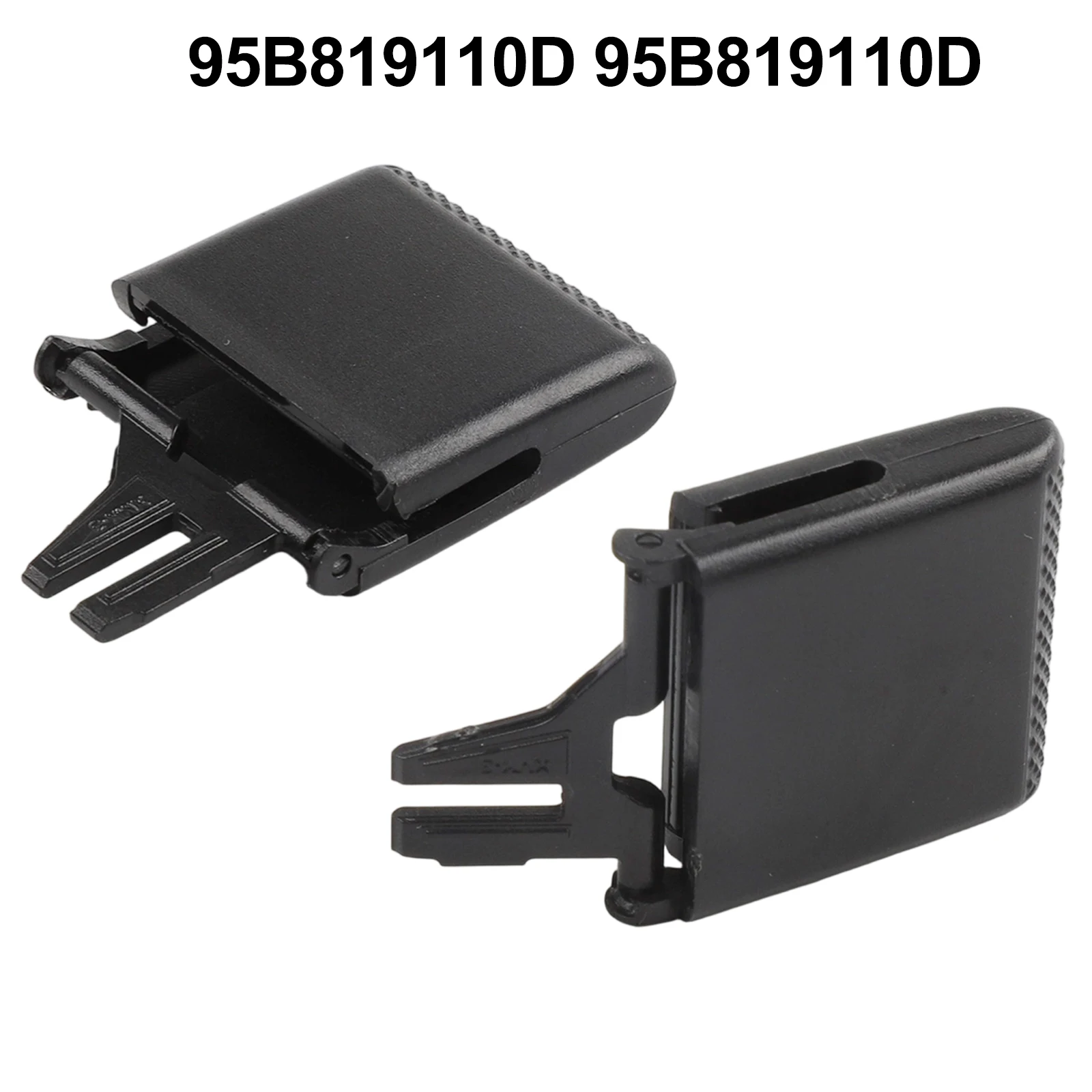 Car Maintenance Black AC Vent Air Vent Easy Installation Improves Airflow Control OEM Number 95B819110D Car Maintenance