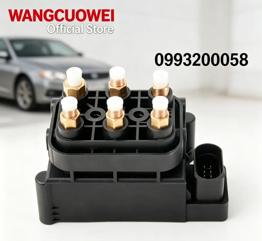 1pcs Air Suspension Valve Solenoid Block 0993200058, 2513200058 For Mercedes-Benz W212 W216 C216 CL550 E400