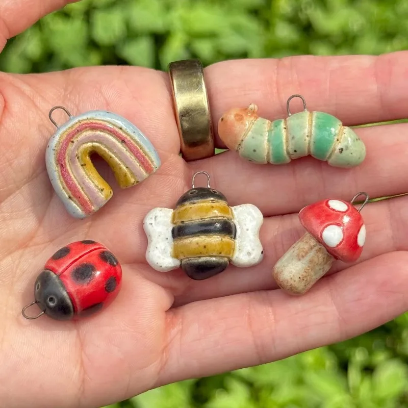 Nuevos lindos patrones de animales manchado vaca cebra tigre loro casa 18K chapado en oro acero inoxidable DIY collar de moda regalo de Navidad