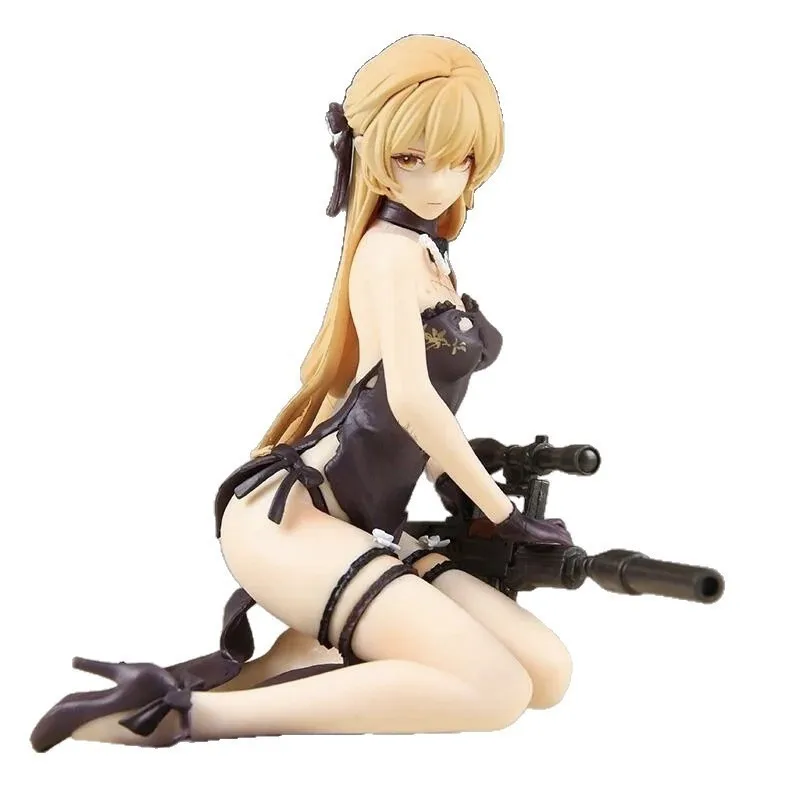 Game Girls Frontline Ots-14 Sitting Posture Action Figure Pvc Model Toys Doll Statue Desk Decor Car Ornament Collectible Gifts view 5