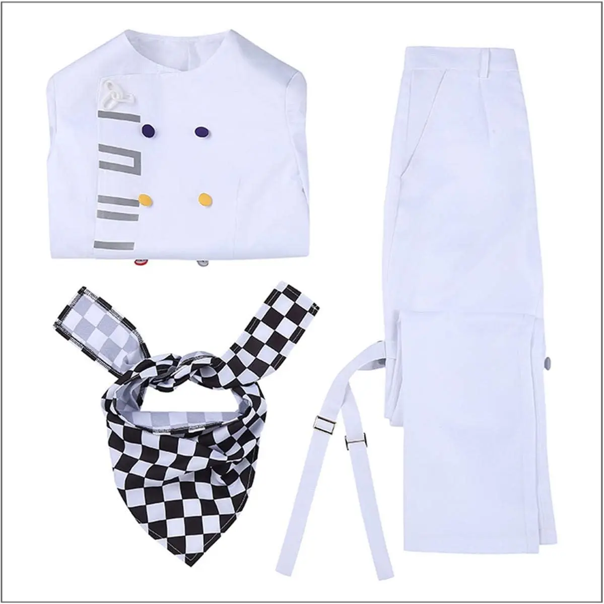 Ouma Kokichi Cosplay Costume School Uniform Danga V3 Halloween Suit