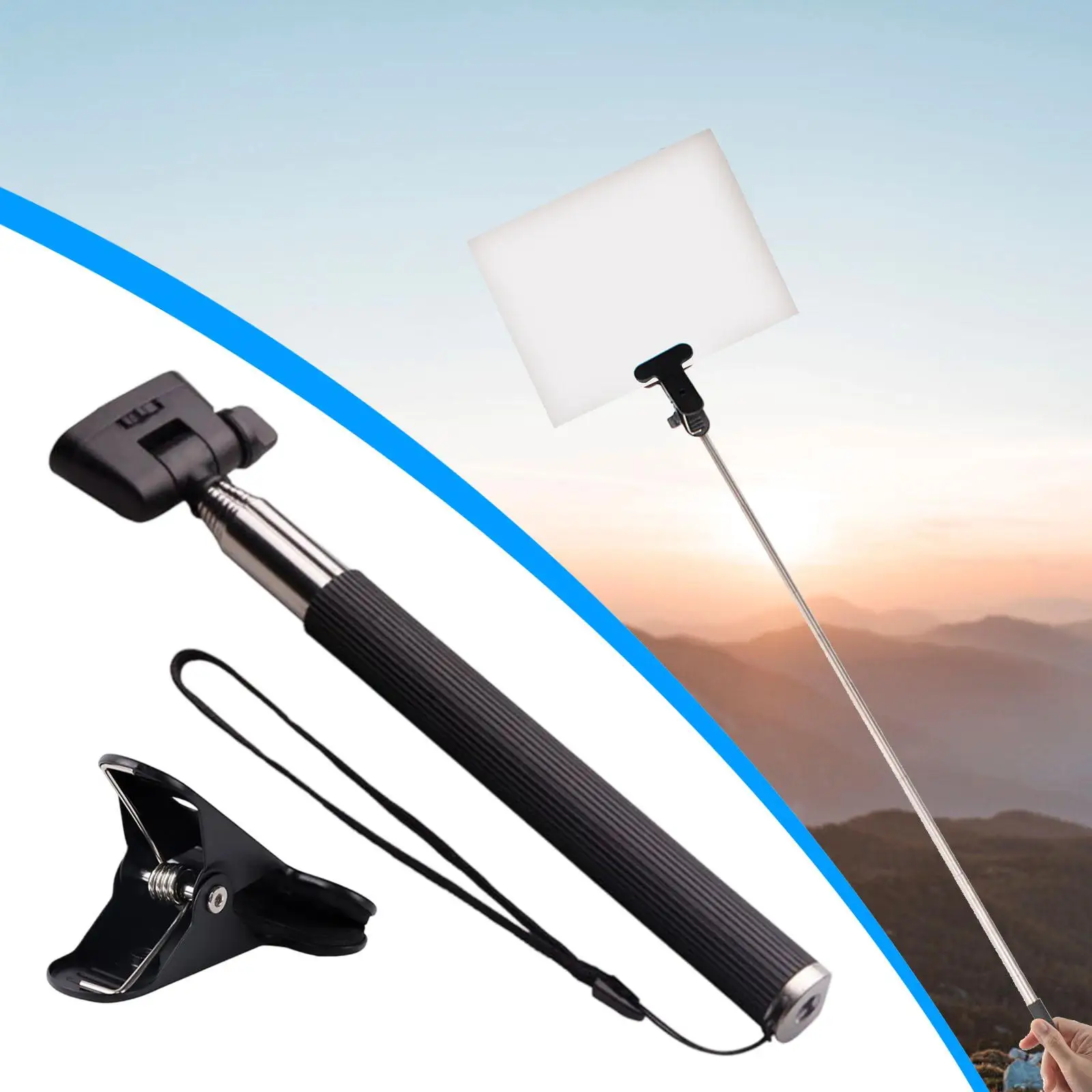 

Выдвижной держатель для вывески из нержавеющей стали, держатель для плакатов, вывеска для рекламных щитов, подъемный стержень для мероприятий, больших церемоний, школьных путешествий