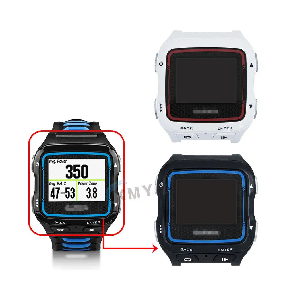 

For Garmin Forerunner 920XT 920 Xt LCD Black White Color GPS Smart Watch LCD Display Screen, Frame + LCD Display, Repair Parts