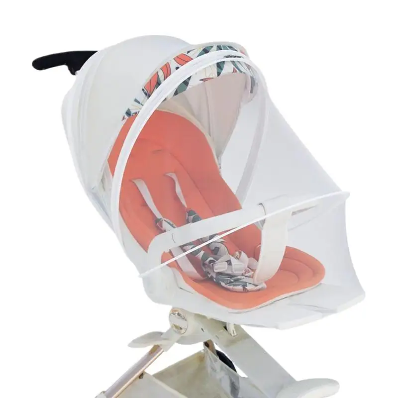 

Baby Net Baby Crib Net Two-Way Zippers Foldable Protection Barrier Sun Shade For Playpen Bed Camping Play Jogging Toddler