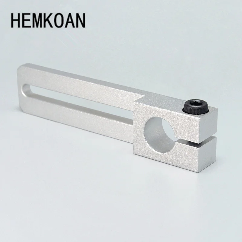 Aluminum alloy sliding guide shaft fixed shaft support bearing seat positioning seat mounting bracket positive hole/side hole