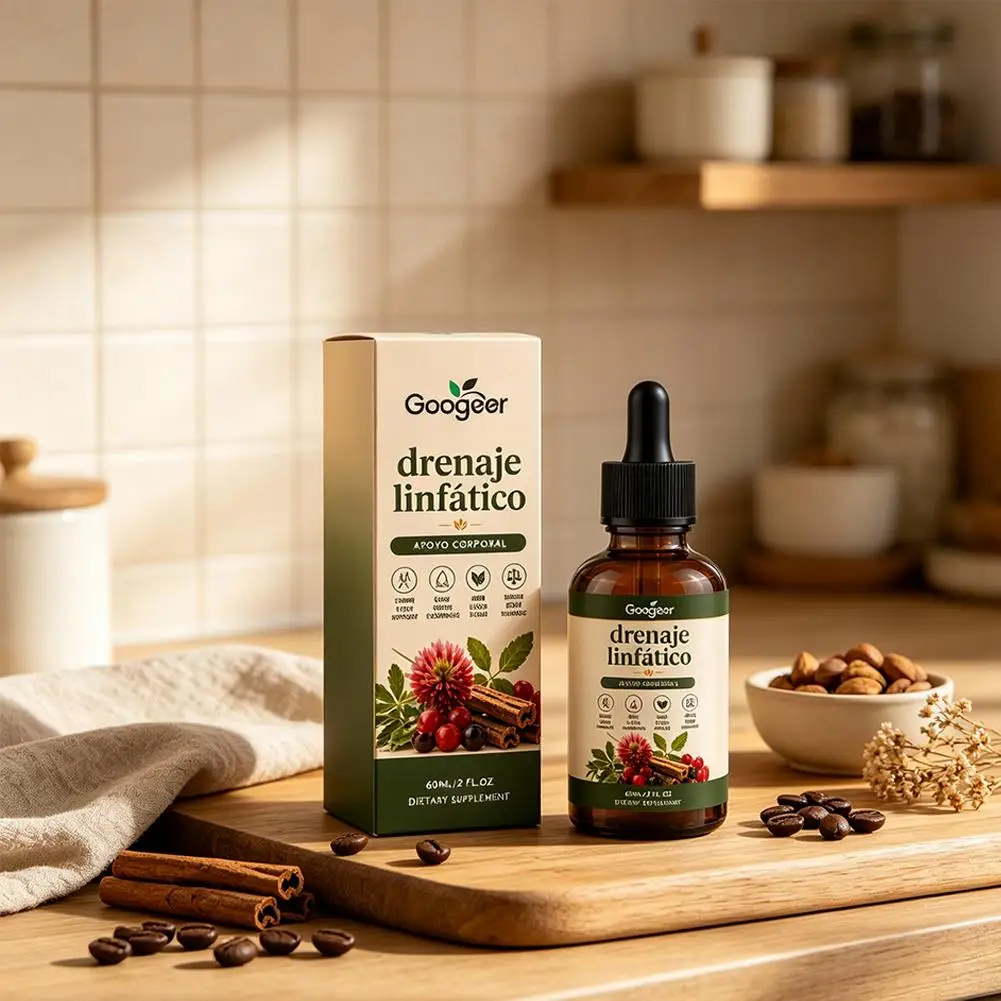 Natürliches Kräuter-Flüssigkeitsserum für die Lymphdrainage, Premium-Lymphunterstützung zur Linderung von Körpergeschwollen und zur Ausscheidung von Giftstoffen – Detail 7