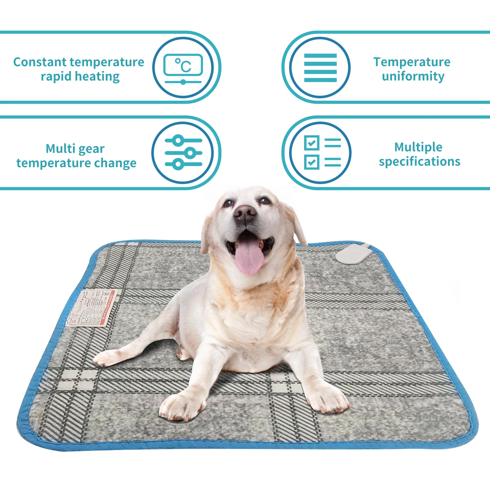 Minco Heat Hot Seller climbing pet electric heating pad cat and dog heater small heating cushion for Cats Dogs Accessories