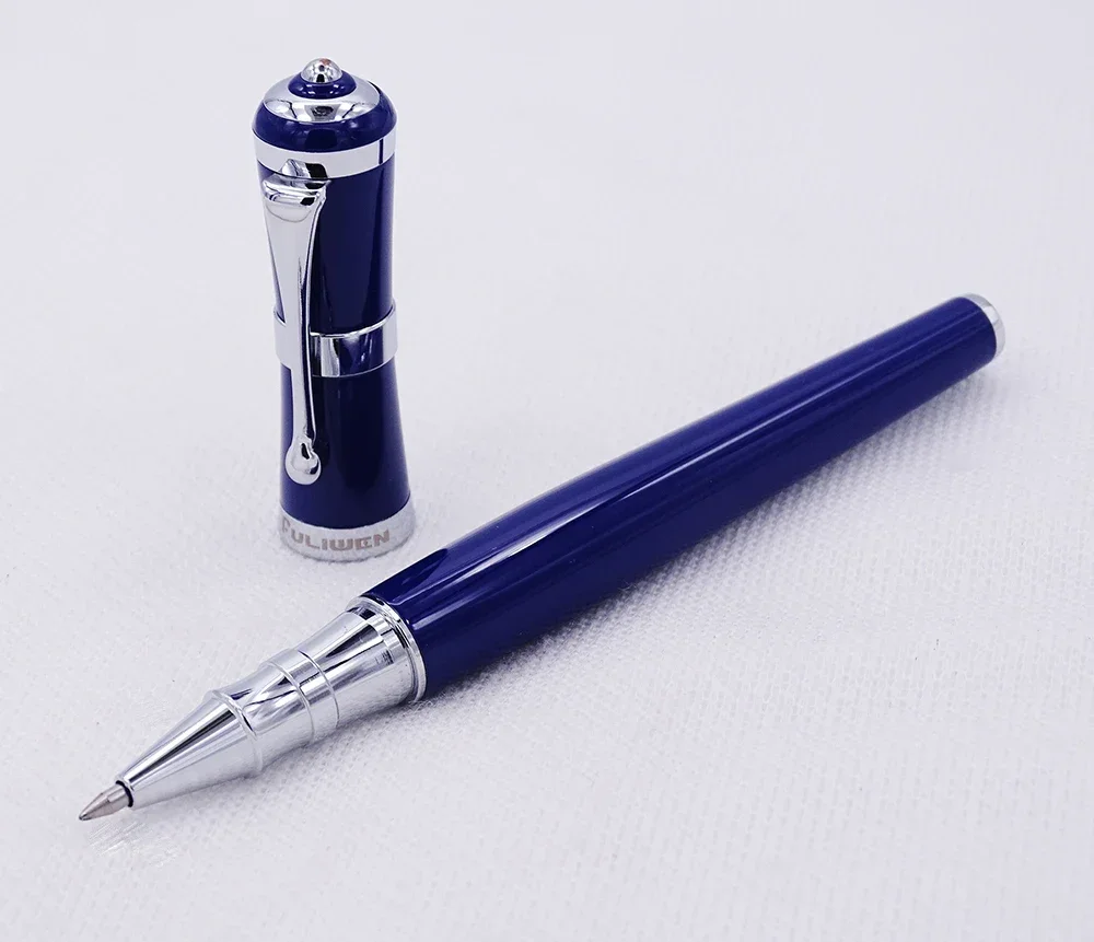 

New Fuliwen 2051 Metal Rollerball Pen, Fresh Fashion Style Fine Point 0.5mm Beautiful Colors For Office Home School Men And Wom