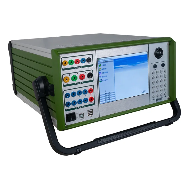 XZH TEST Microcomputer Relay Protection Tester three phase 4U3I relay calibrator Secondary Current equipment