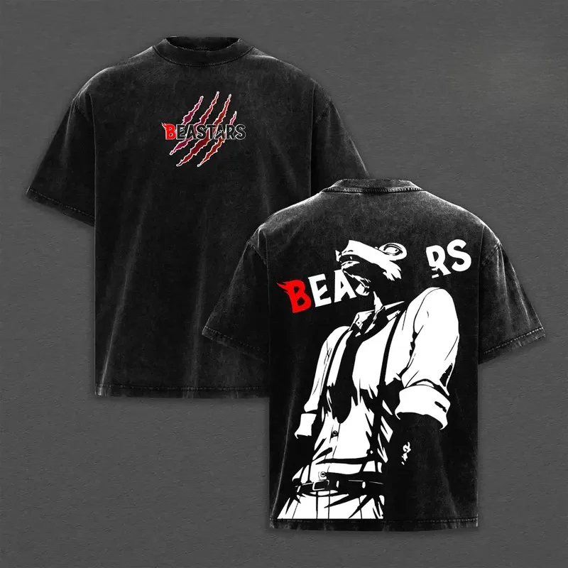 Legoshi Beastars Oversized Vintage T-Shirt