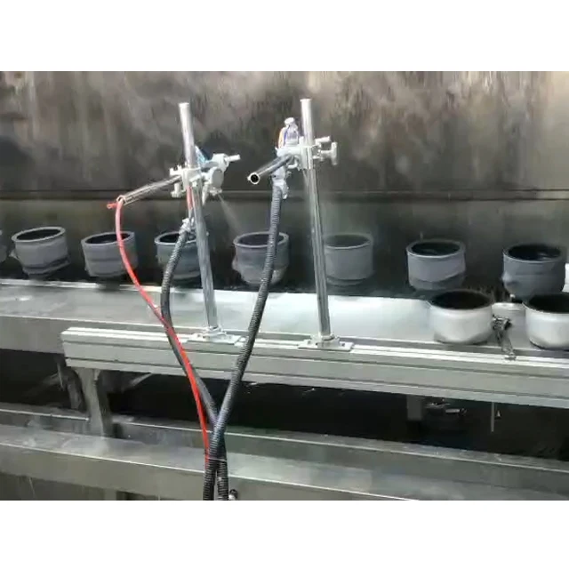 Automatic Electrostatic Painting Line Cookware Line Painting