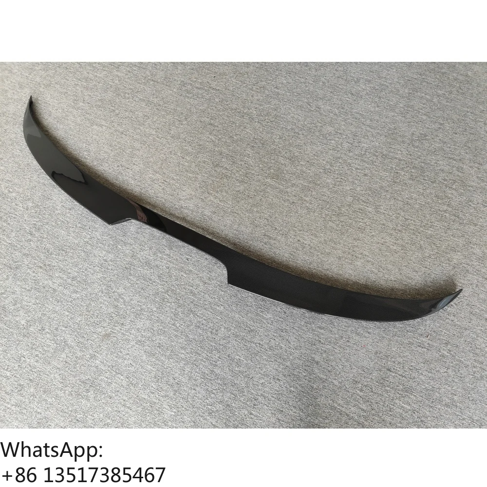 

High Quality Single Deck Dry Carbon Fiber Rear Bumper Spoiler M Style for Ferrari F8 Tributo