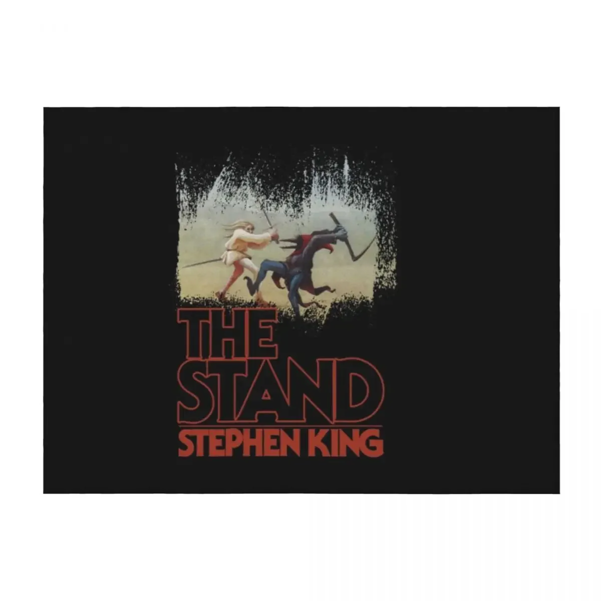 

The Stand - King First Edition Series Throw Blanket For Baby Cute Plaid Multi-Purpose Plaid on the sofa Blankets