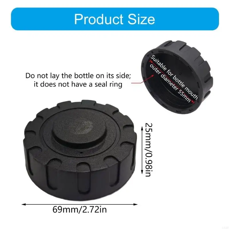 2025 New Plastic Foam Sprayer Seal Cap Leak Proof Design for Pressure Washer Accessories Universal 55mm Thread Fit
