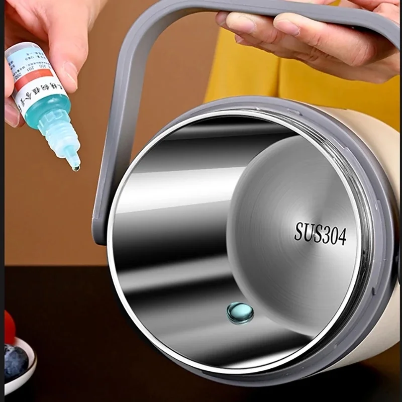 USB ทำความร้อนไฟฟ้ากล่องข้าวกลางวันสแตนเลสอุ่นอาหาร Bento กล่องข้าวกลางวันคอนเทนเนอร์อาหารร้อนความร้อนกล่องสำหรับสำนักงานโรงเรียน