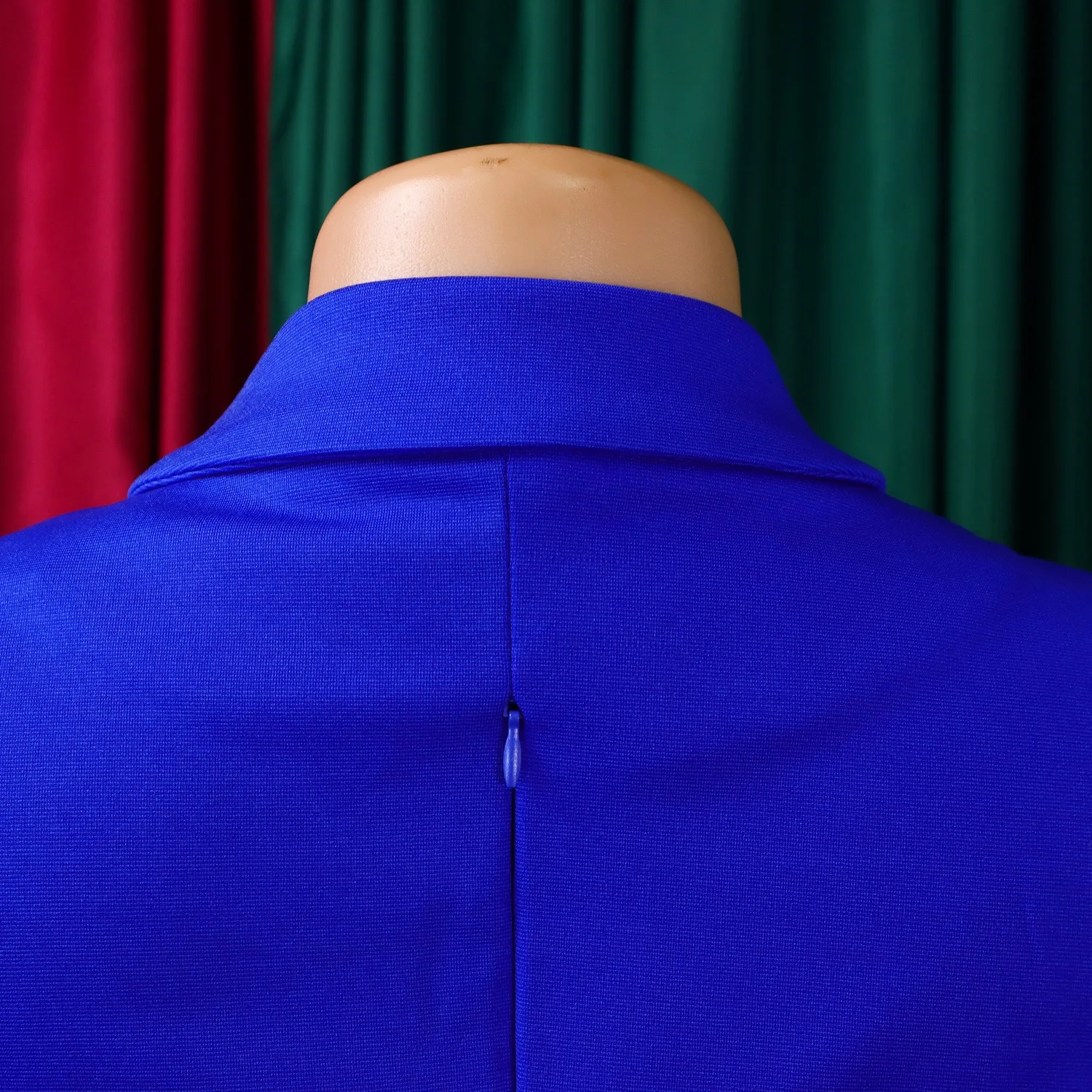 우아한 여성용 바디콘 드레스, V넥 긴팔 솔리드 쉬스 패키지 힙 미디 길이 전문 비즈니스 워크 드레스 미디 OL