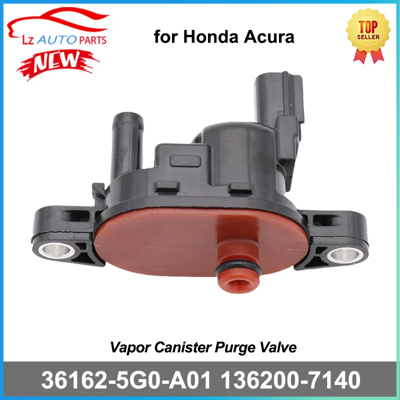 

Электромагнитный клапан продувки канистры пара 36162-5G0-A01 136200-7140 для Honda Accord Odyssey Pilot Ridgeline Acura MDX RDX RLX TLX