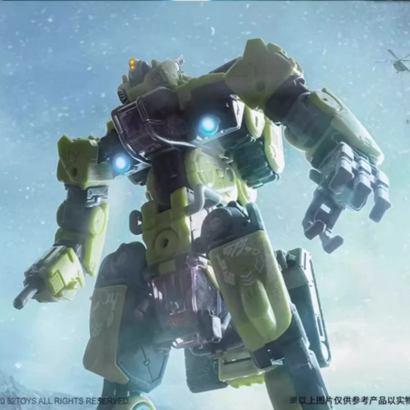 【BEASTBOX】52TOYS LANDBREAKER MB-12DE Elite Transformujący się Mech Model do Składania Figurka Ozdobna na Biurko Prezent Preferowany