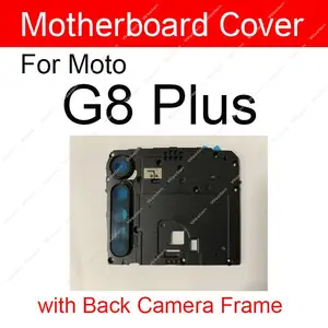 Motorola Motorola Gehäuseplatte G6 G7 G8 G9 Spielen Power Lite G7 G8 G9 Zusätzlich zur Deckung des hinteren Mainboardblitzhalters Linsenlinse Objektiv Hauptverkaufsmotorola G8 Mutterplatte - №4