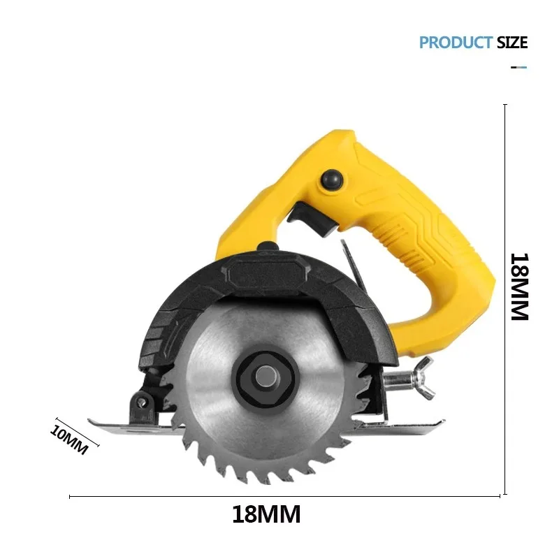 Lightweight Precision Electric Cutter For Tiles And Woodwork Robust High-Efficiency Grooving Tool For Stone And Wood Portable