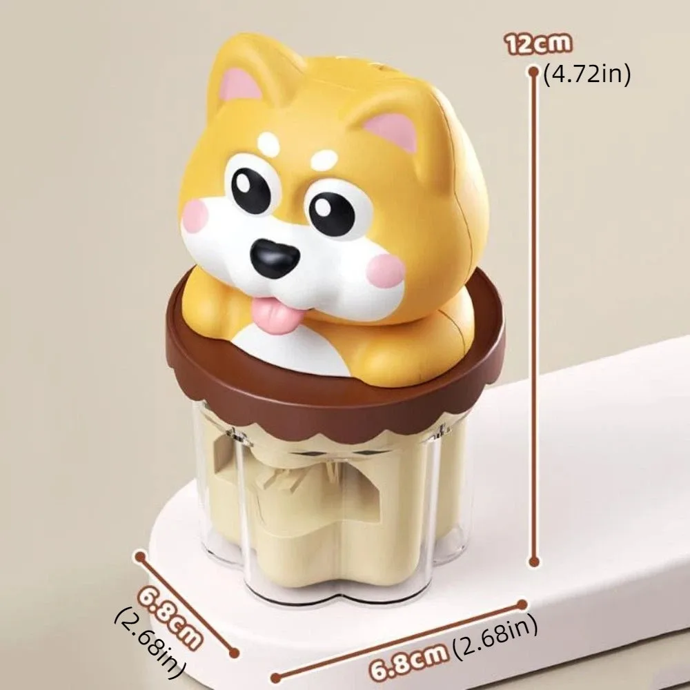 Voedselvoeding Pudding Hondenset Voeden Rollenspel Vroeg onderwijs Pratende pudding Hond Fantasiespel Japans speelhuis Cadeau