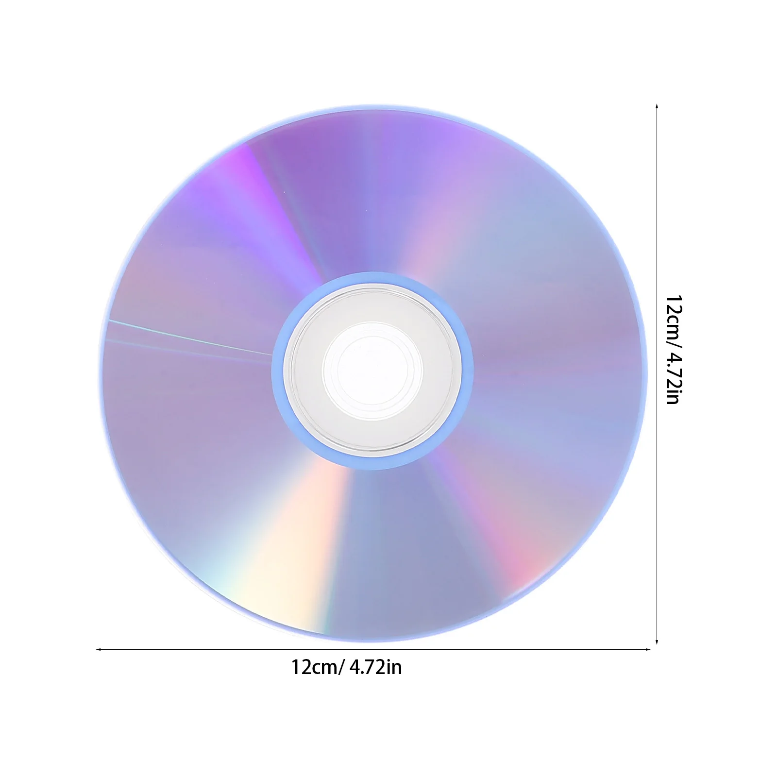 2 discos graváveis em branco dos pces para o armazenamento de backup dos dados da música de áudio disco compacto gravável de alta capacidade cd em branco para armazenamento