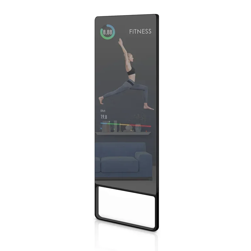 40 Inch Factory Price Touch Screen Interactive Fitness Fitting Room Exercise Mirror For Home Exercise