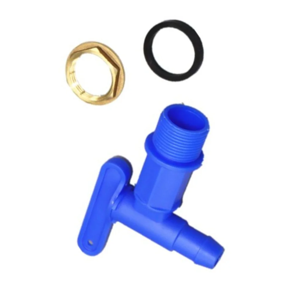 3/4 inch NPT Plastic Spigot Faucet Replacement for Drum and Bucket Water Dispensing Systems with Gasket Sealing