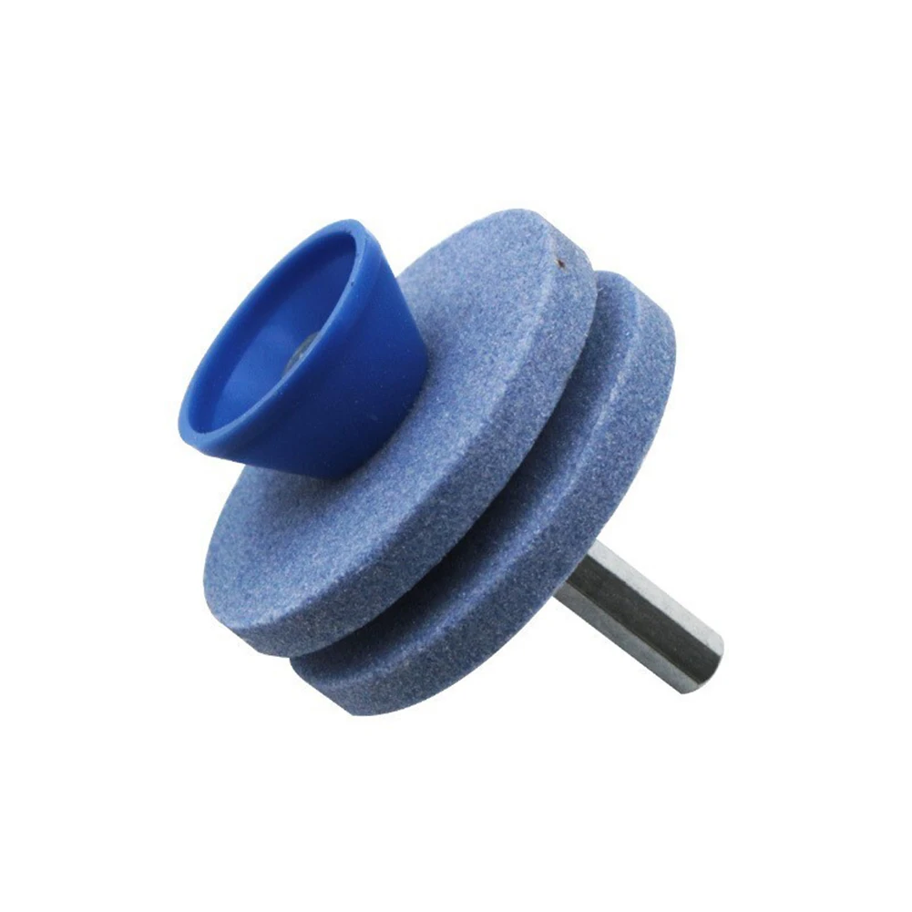 Professional Lawn Mower Sharpener Double-layer/Four-layer Wear-resistant Sharpener Grinding Wheel Whetstone Lawn Mower Parts