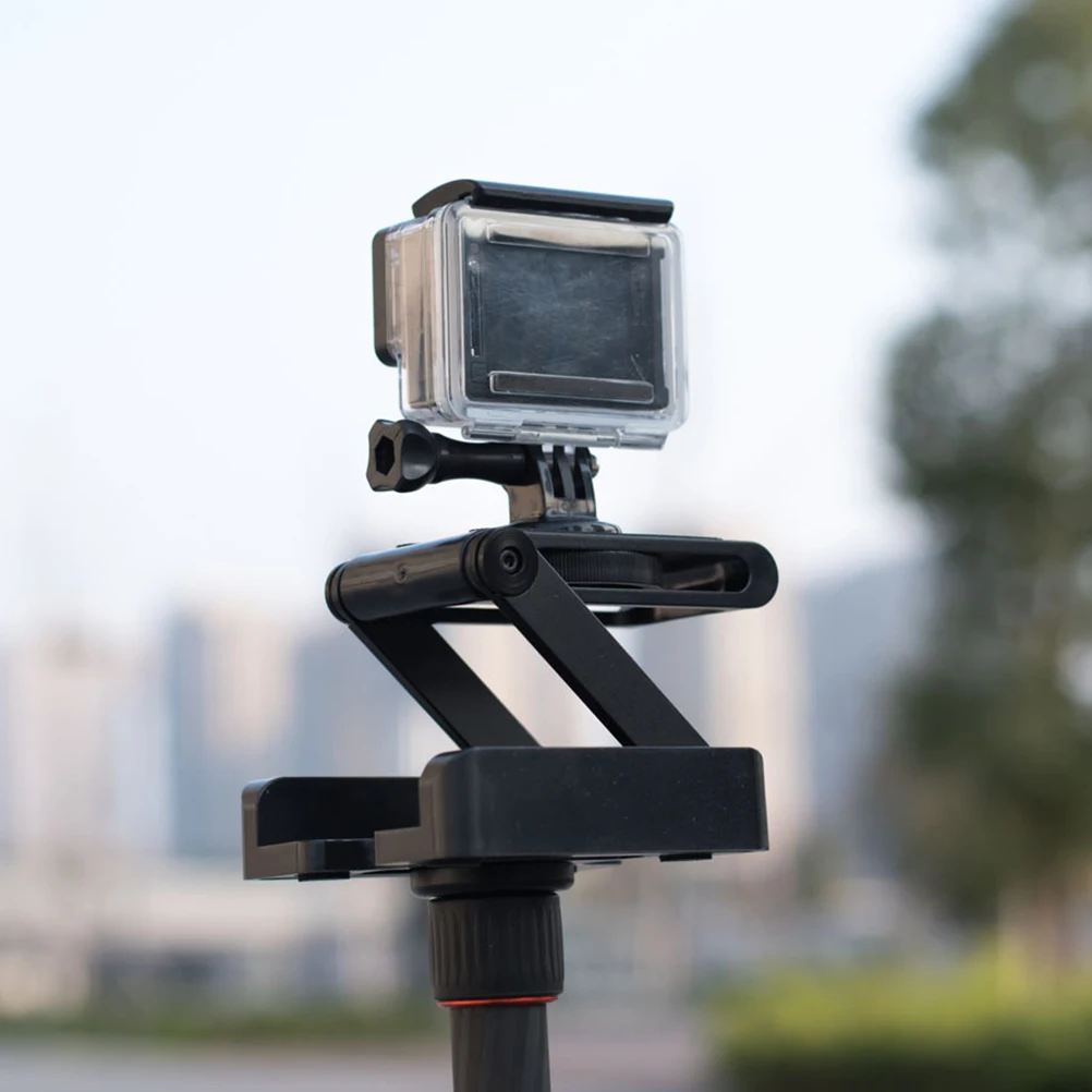 

Camera Platform Quick Release Plate Foldable Black 1 3/8 inch 1/4 inch Screw Hole DSLR Smartphone Tablet Mount Stand Holder