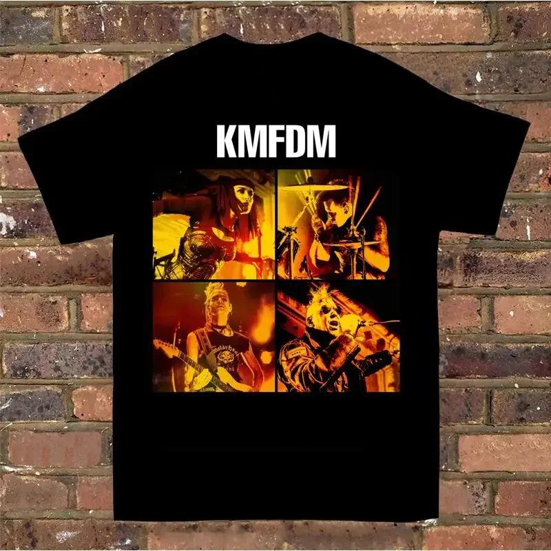 KMFDM Members T Shirt  Cotton Black Men Size S to 5XL