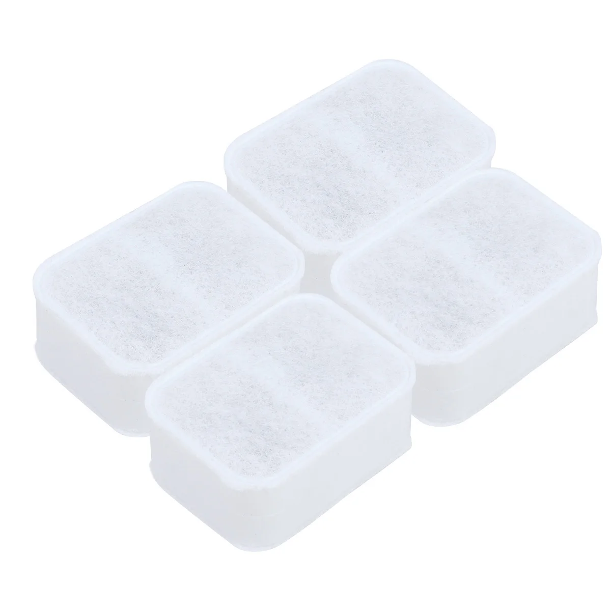 

4pcs Pet Fountain Replacement Filter Core For Cat Dispenser Durable Clean Fresh Drinking Top Quality Cotton Small Animal Water