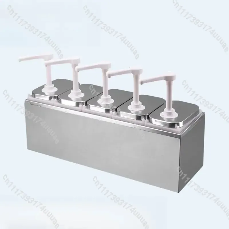 Stainless Steel Sauce Pump Dispenser Commercial Kitchen Filling Equipment for Restaurant Canteen Catering Factory Direct