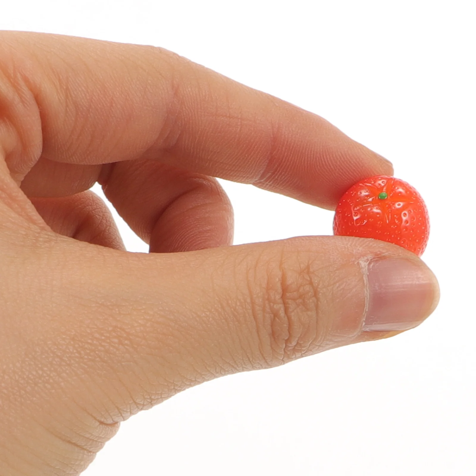 

5Pcs Sugar Orange Car Dashboard Resin Mini Ornament Durable Dashboard Accessories for Car Interior Orange Ornament