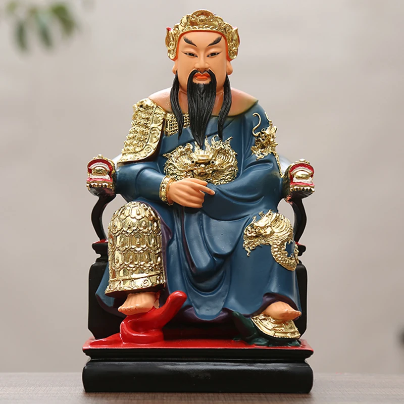 30CM Southeast Asia God ZHEN WU DADI XUAN TIAN SHANG DI figure HOME shop Efficacious Prosperity FENG SHUI statue