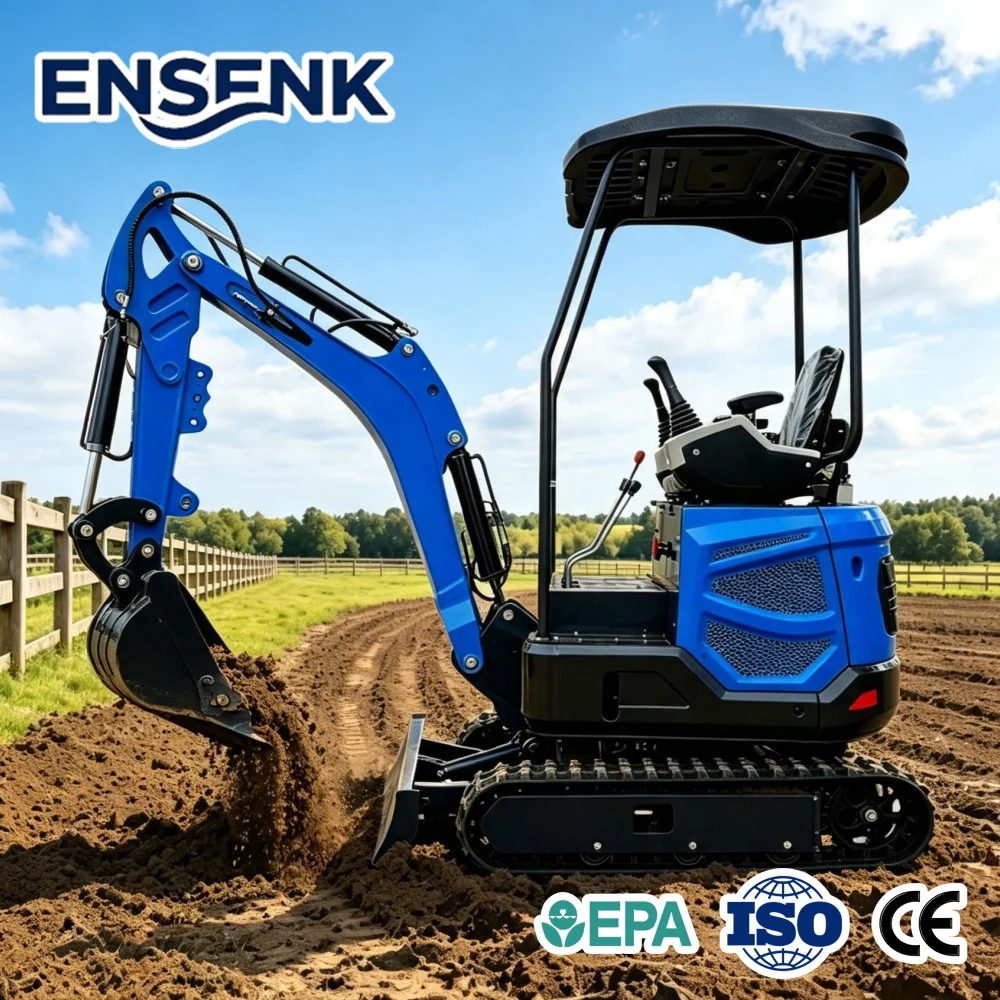 Mini Escavadora a Diesel de 1, - Agriculture Farming Services avaliação e preço