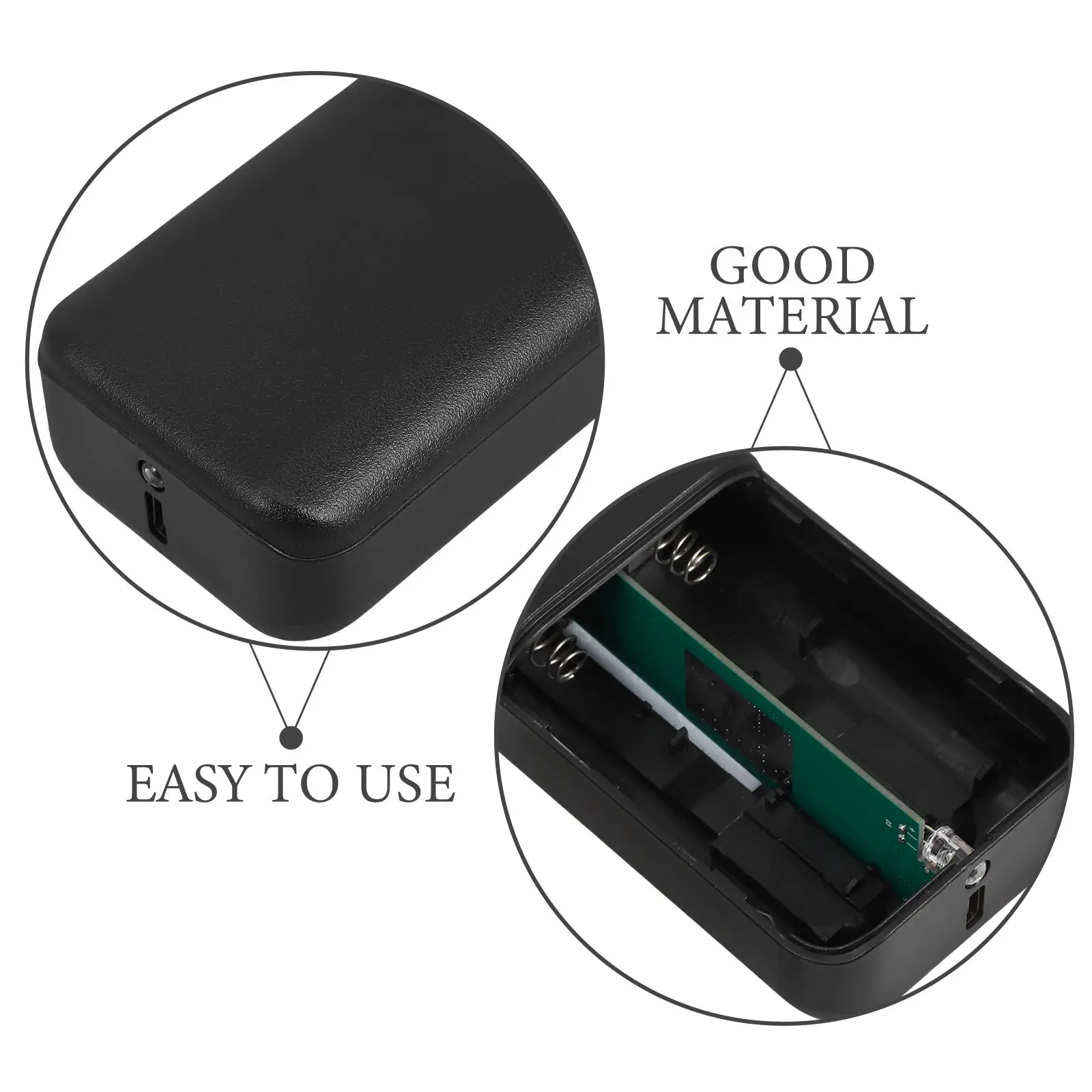 Mobile Power Storage Black Abs Fake Safe Hidden Compartment Security Lock Jewelry Organizer Secret Diversion