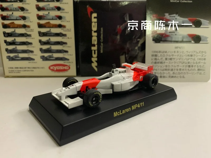 1/64 KYOSHO McLaren MP4-11 #7 mp4-8 mp4-9 mp4-4 LM F1 RACING Collection of die-cast alloy car decoration model toys