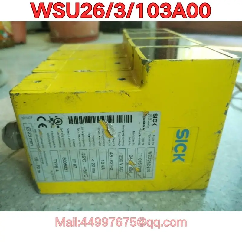 Second-hand WSU26/3/103A00 safety grating function test is normal Latest Pricing for 2026