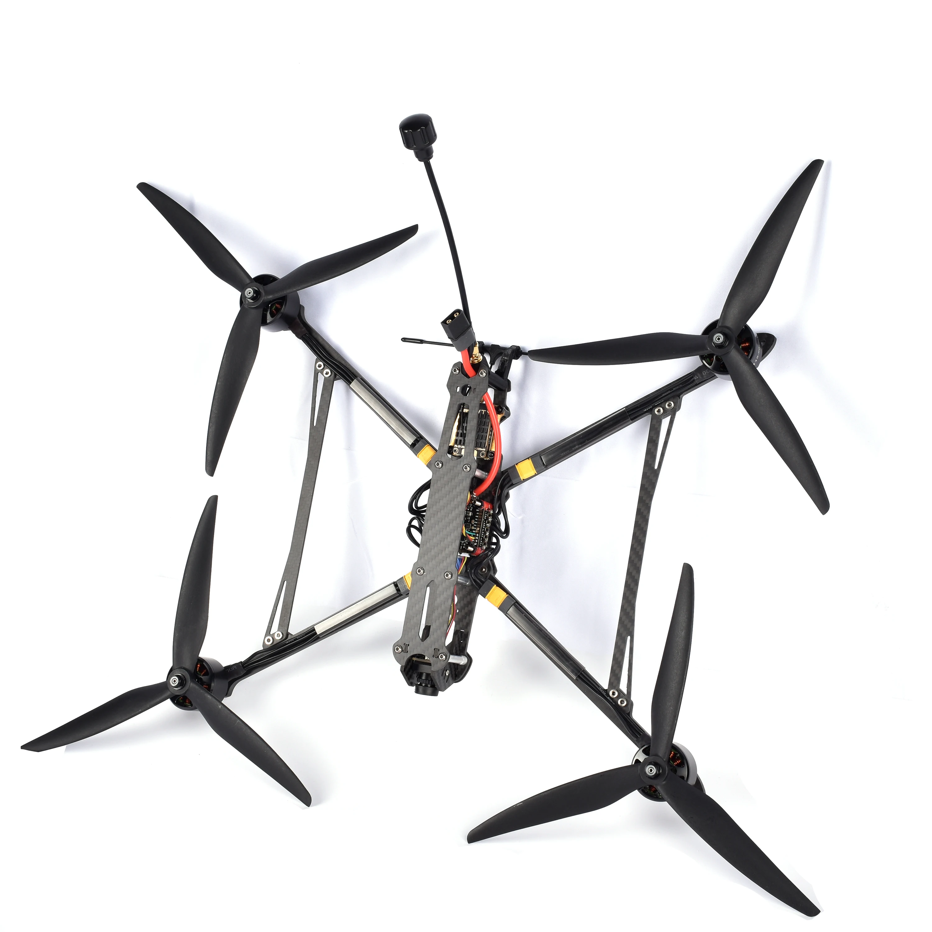Mark 4 V2 10inch Carbon Fiber Drone Frame Kit F405 65A Stack 3115 900KV Motor 1050 Propeller ELRS 915mhz/2.4G Nano Receiver Part