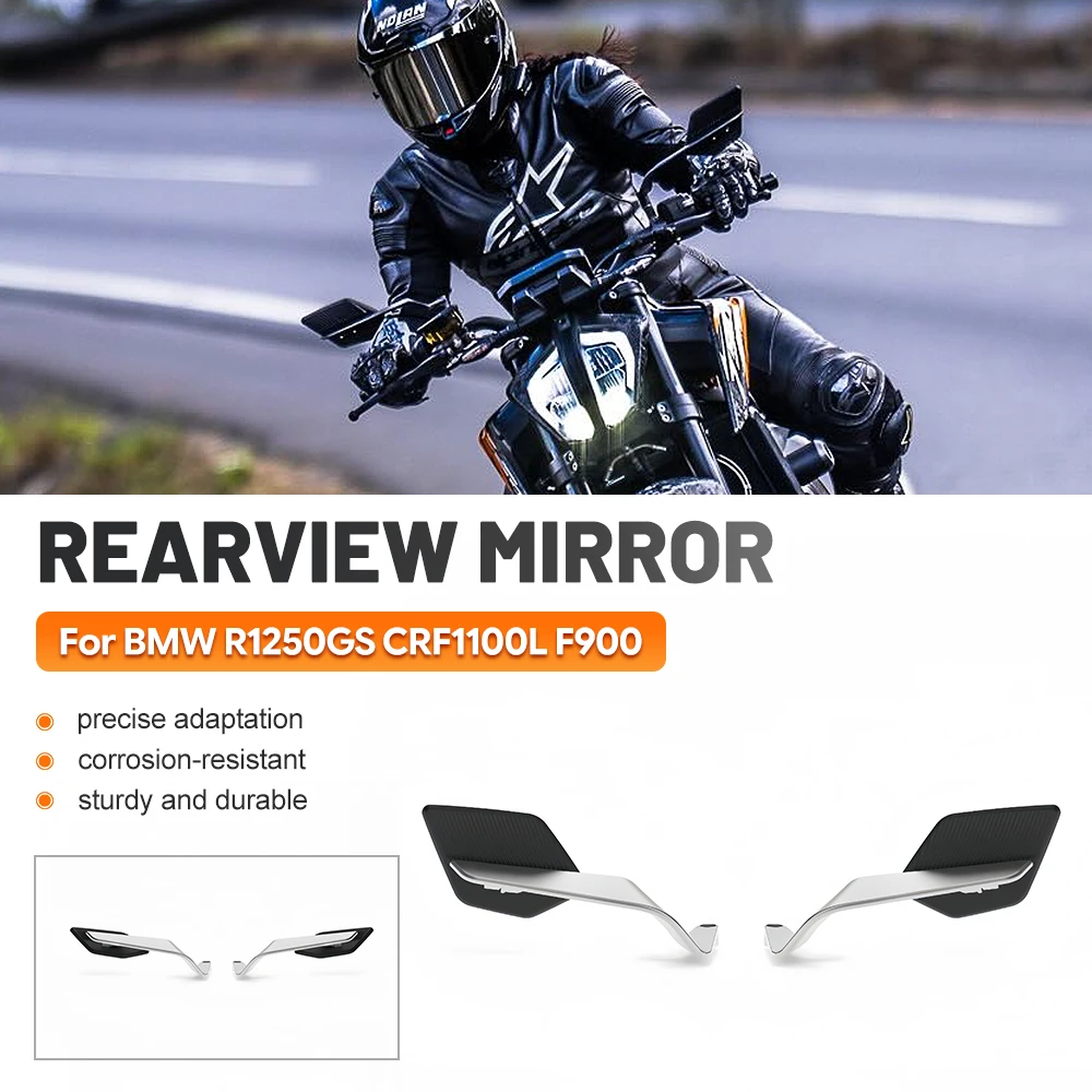 For Honda CB1000 Hornet CB 1000 Hornet SP Motorcycle Mirror Wind Wing Side Rearview Reversing Mirror Anti-Glare 360° Adjustable