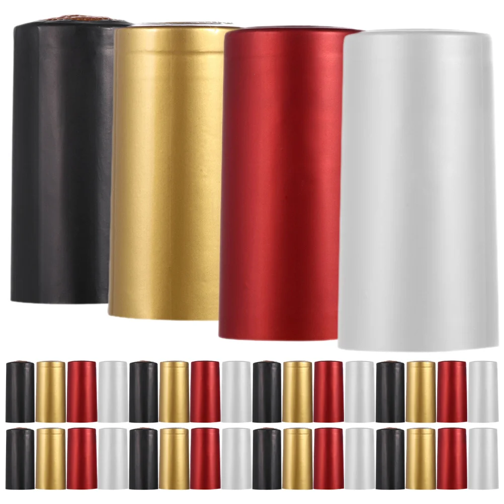 

200 шт., термоусадочные колпачки для бутылок вина, термоусадочные крышки, гибкие уплотнительные колпачки для открытия бутылок вина, уплотнительная крышка для домашнего использования, крышка для бутылок