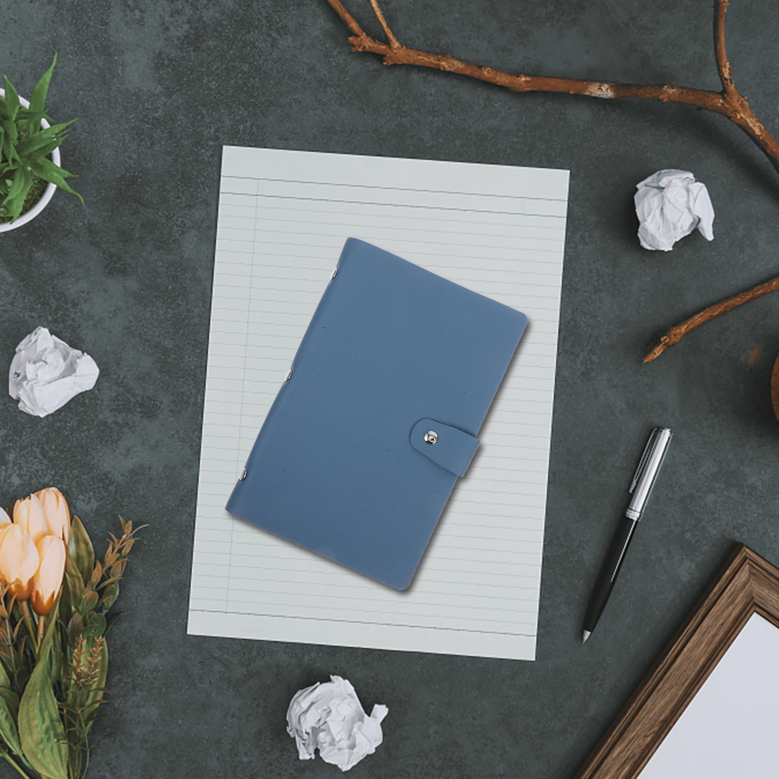 

Invoice Album Document Holder Receipt Organizer Bill Practical Invoice Album Storage File Container Office Supply Practical