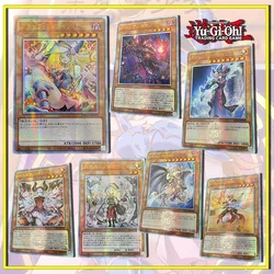 Yu-gi-ohブラックマジシャンカードコレクション、DIY手作りシングルカード、サントオブハイク、25周年記念、男の子のおもちゃ、誕生日プレゼント