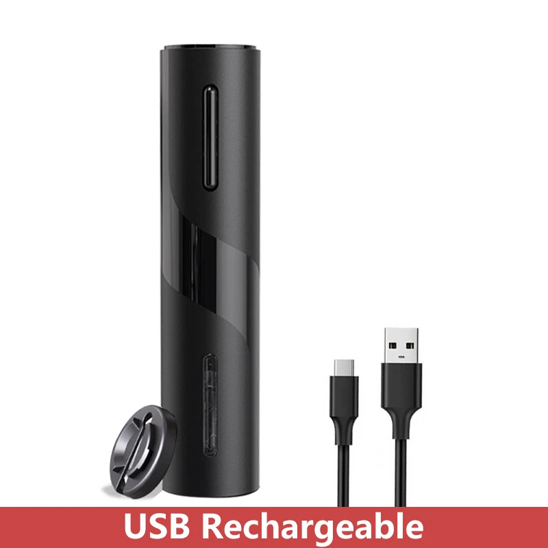 Automatische elektrische Weinöffner für Bier, USB wiederaufladbar, Bierflaschenöffner, Korkenzieher, Wein, Bierdeckelöffner, Küchenzubehör