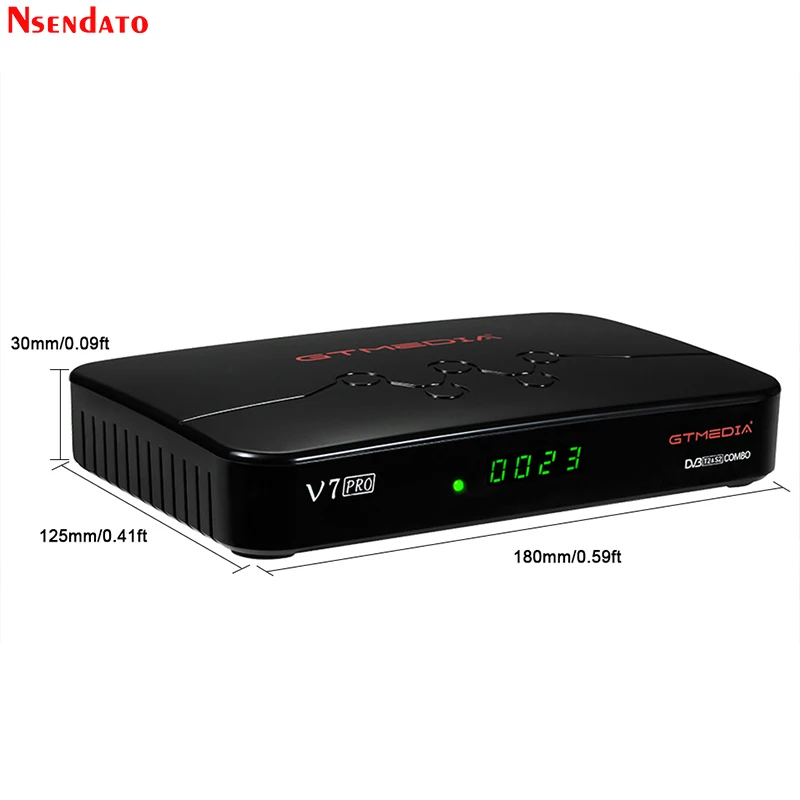 2020 جديد GTMEDIA V7 برو DVB-S/S2/S2X + T/T2 فك CA بطاقة الأقمار الصناعية استقبال التلفزيون المدمج في صندوق التلفزيون واي فاي ل H.265 Biss مفتاح يوتيوب
