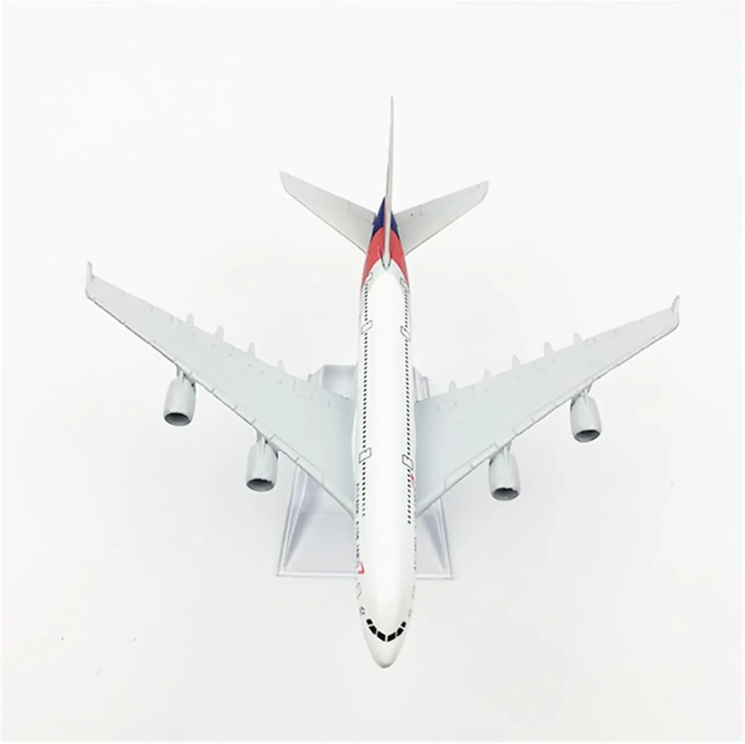 16 سنتيمتر نموذج طائرات الخطوط الجوية الآسيوية A380 طائرة سبيكة دييكاست نموذج طائرة لعبة مجسم طائرة لعبة لجمع #4