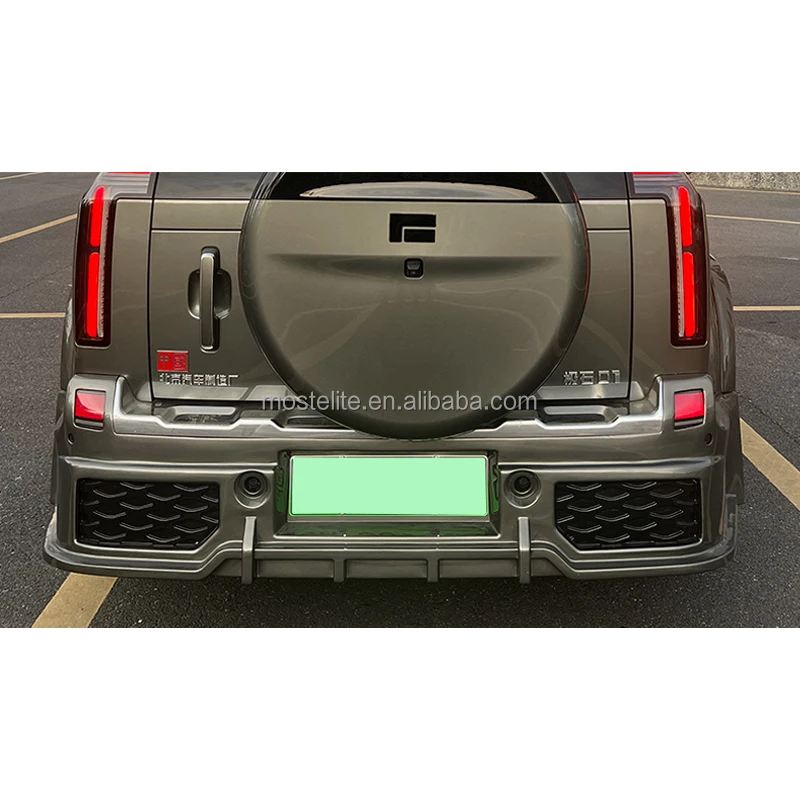 Hot Sale Auto Parts High Quality Manganese Steel Rear Bumper for Rox 01 Accessories