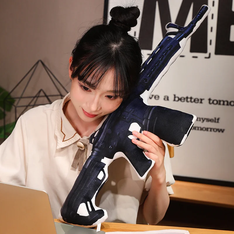 11 스타일 새로운 게임 전장 기존 총기 카운터 스트라이크 총 플러시 장난감 게임 인형 남자 친구를위한 생일 선물