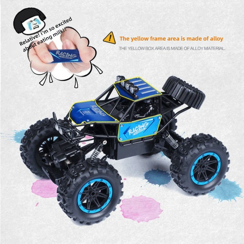 لعبة سيارة أشياء رائعة هدية مضحكة ترقية 1:14 سيارات Rc عالية السرعة 4WD، شاحنة Rc للتسلق على الطرق الوعرة، ألعاب للأولاد